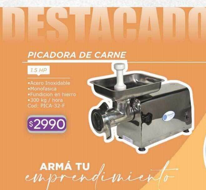 Todas Las Ofertas De Picadora De Carne Encontr Y Mir La Oferta M S