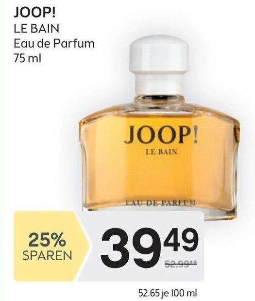 Joop Le Bain Eau De Parfum Ml Angebot Bei Bipa