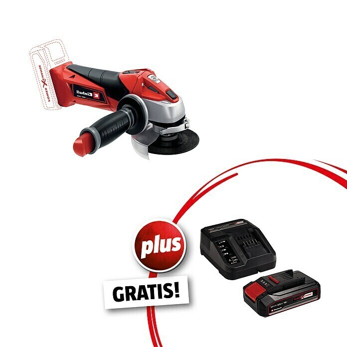 Einhell Power X Change V Maschinenpaket Te Ag Li Soloacc Akku