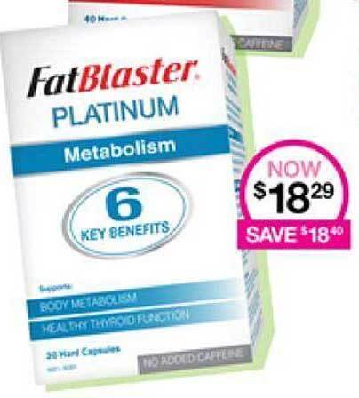 Fatblaster Platinum Metabolism Offer At Priceline