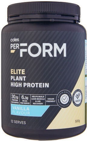 Coles Perform Elite High Protein Powder G Offer At Coles