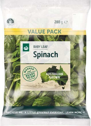 Woolworths Australian Baby Spinach G Offer At Woolworths