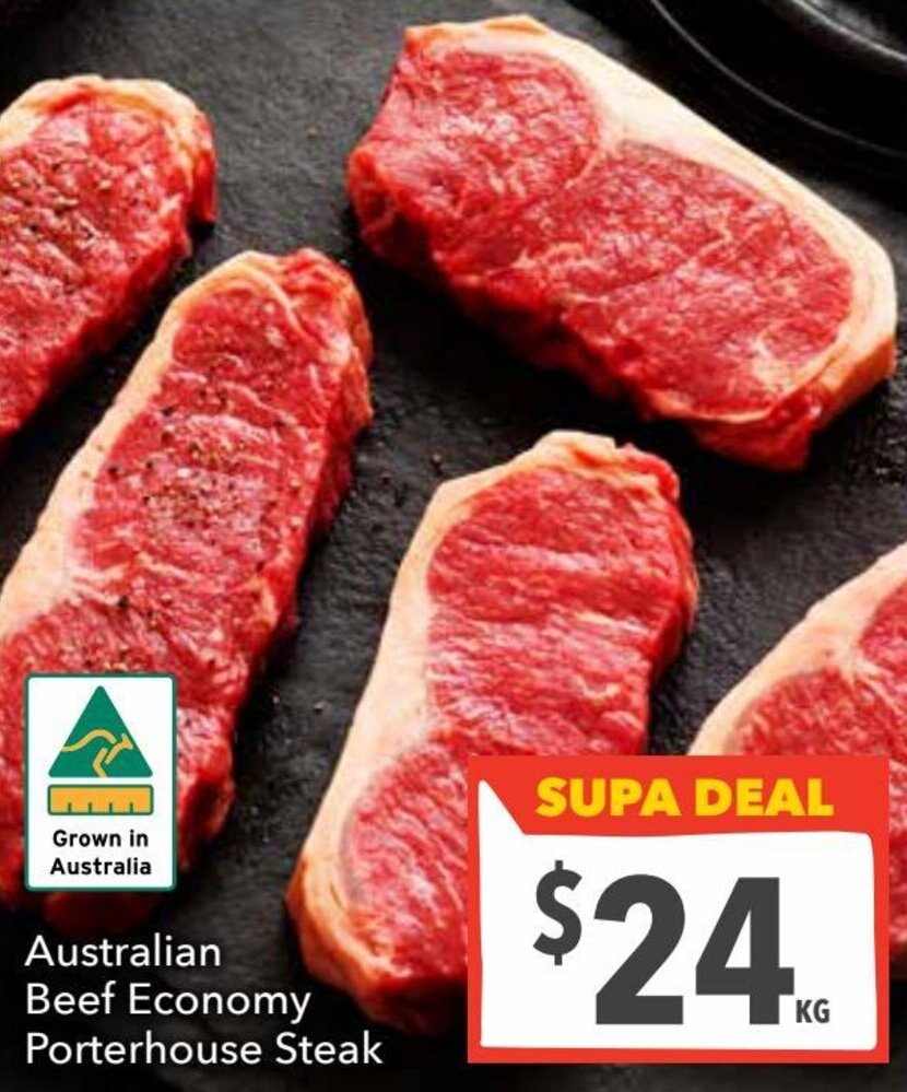 Australian Beef Economy Porterhouse Steak Offer At Ritchies