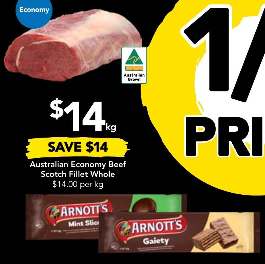 Australian Economy Beef Scotch Fillet Whole Offer At Drakes