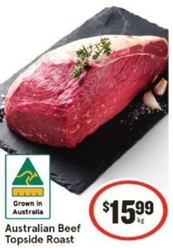 Australian Beef Topside Roast Offer At IGA