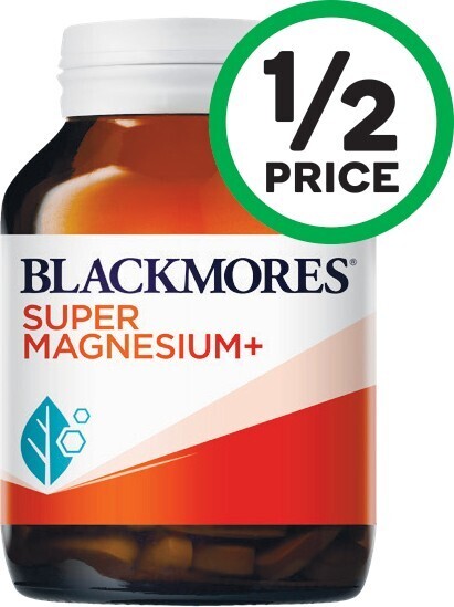 Blackmores Super Magnesium Tablets Pk Offer At Woolworths