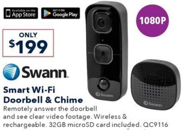 Smart Wi Fi Doorbell Chime Offer At Jaycar Electronics