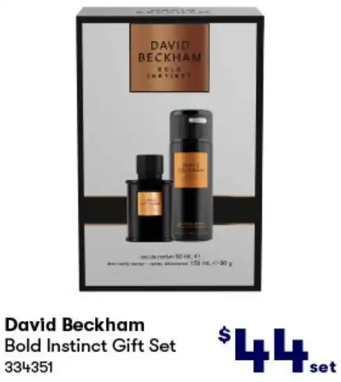 David Beckham Bold Instinct Gift Set Offer At BIG W