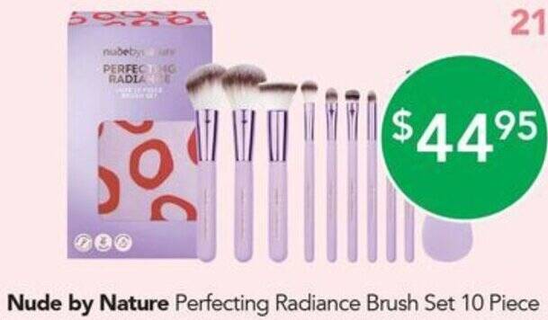 Nude By Nature Perfecting Radiance Brush Set 10 Piece Offer At Terry White