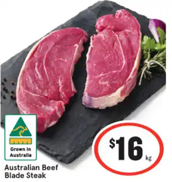 Australian Beef Blade Steak Offer At Iga