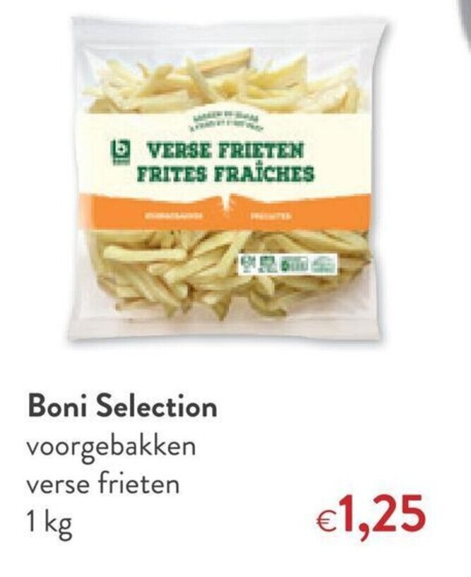 Boni Selection Verse Frieten 1kg Promotie Bij OKay