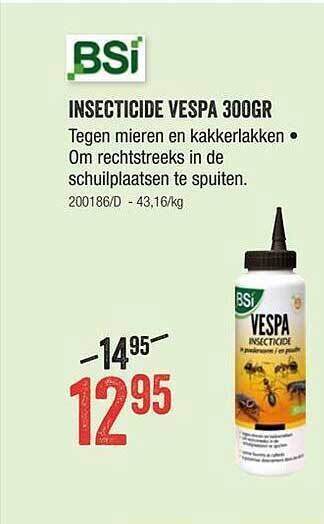 Insecticide Vespa Gr Bsi Promotie Bij Handyhome