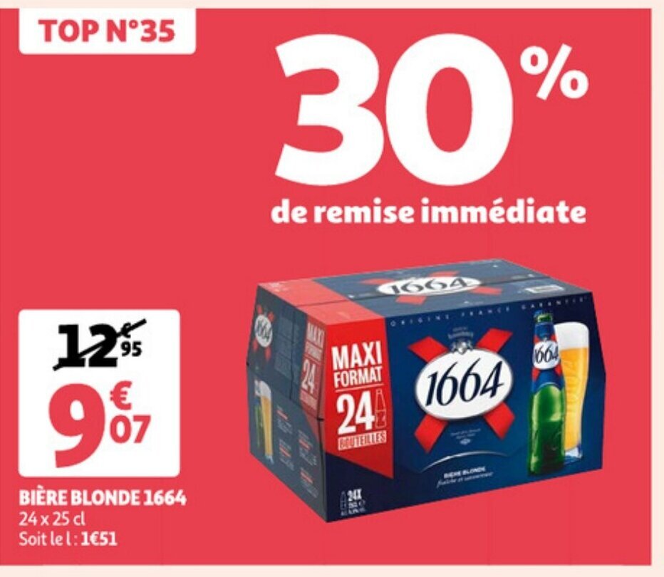 Biere Blonde X Cl Promotie Bij Auchan