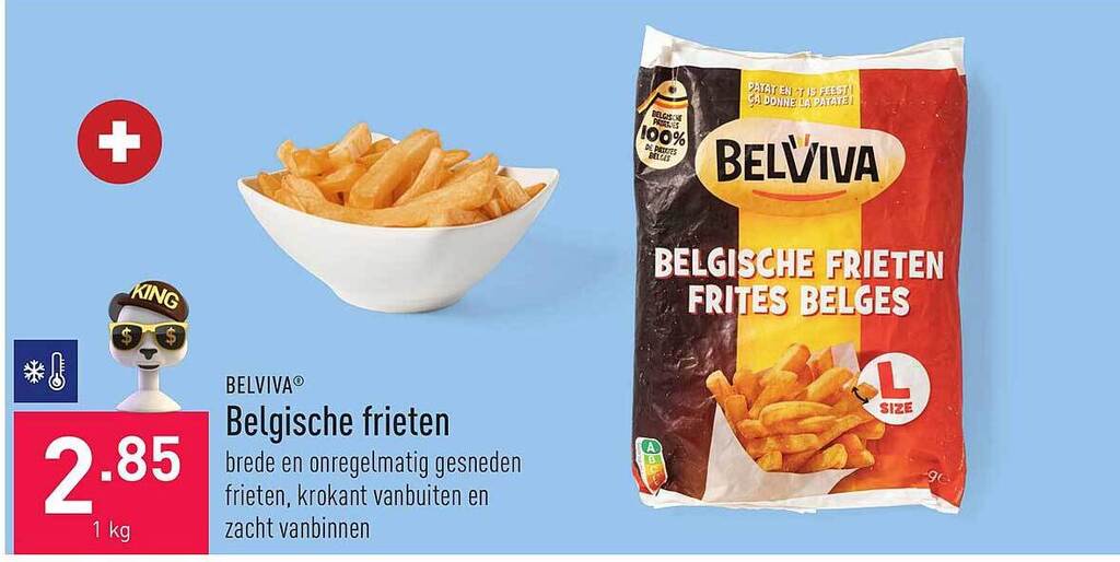 Belviva Belgische Frieten Promotie Bij ALDI