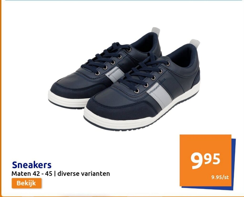 Sneakers Maten 42 45 Promotie Bij Action