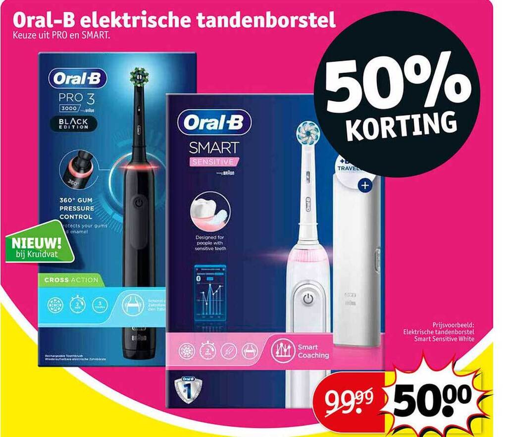 Oralb Elektrische Tandenborstel Promotie Bij Kruidvat