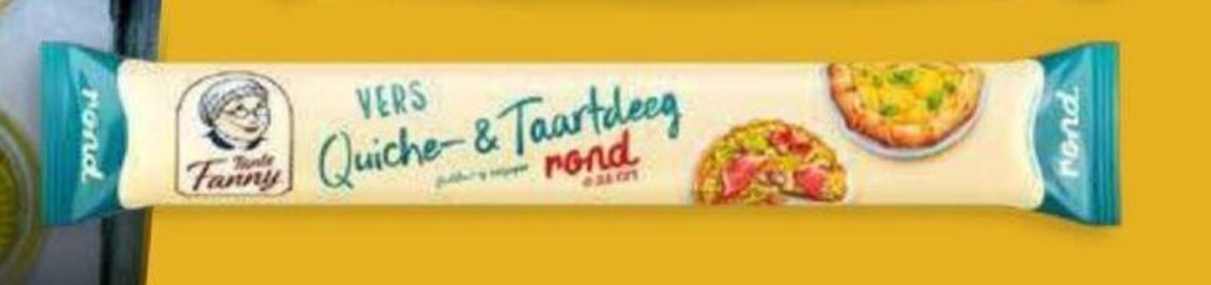 Tante Fanny Vers Quiche Taartdeeg Rond G Promotie Bij Spar