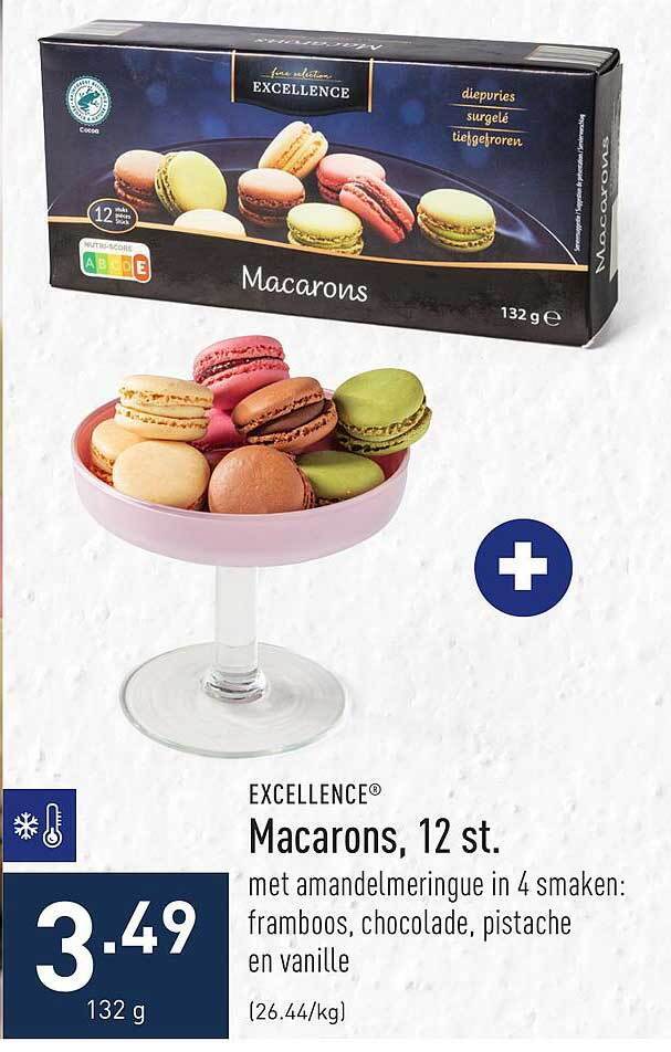 Excellence Macarons St Promotie Bij Aldi