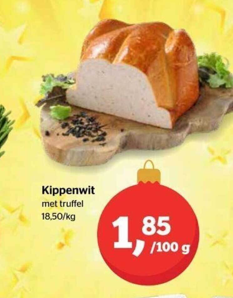 Kippenwit Met Truffel Promotie Bij Spar