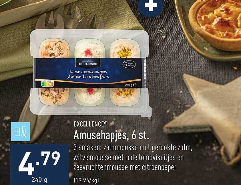 Excellence Amusehapjes Promotie Bij ALDI