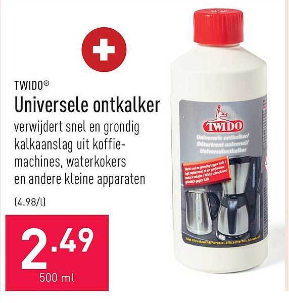 Twido Universele Ontkalker Promotie Bij Aldi