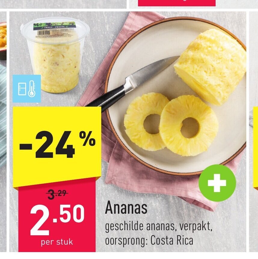 Ananas Per Stuk Promotie Bij ALDI