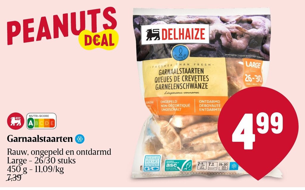 Garnaalstaarten Promotie Bij Delhaize