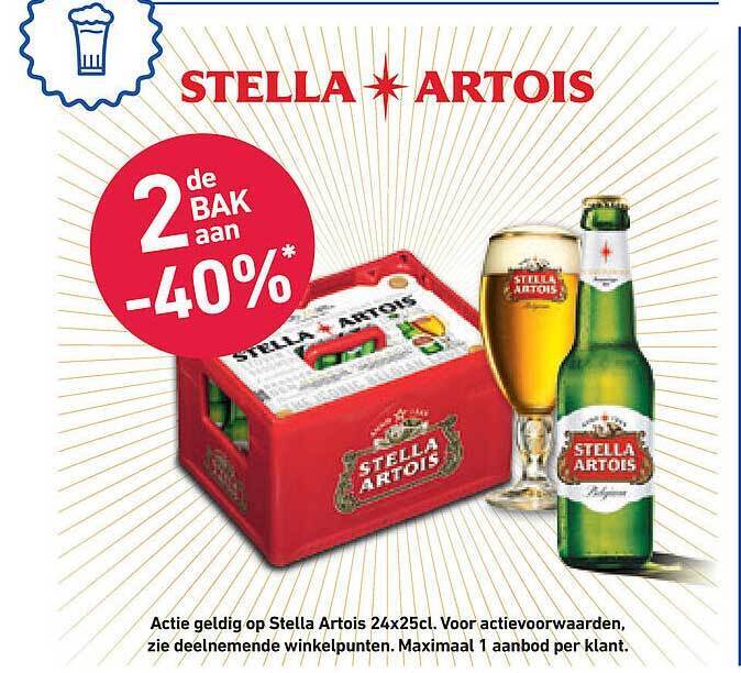 Stella Artois Promotie Bij Prik En Tik