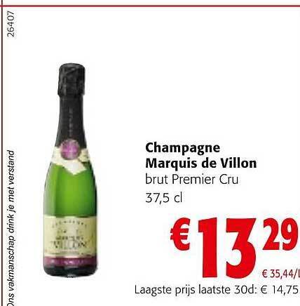 Champagne Promotie Bij Colruyt