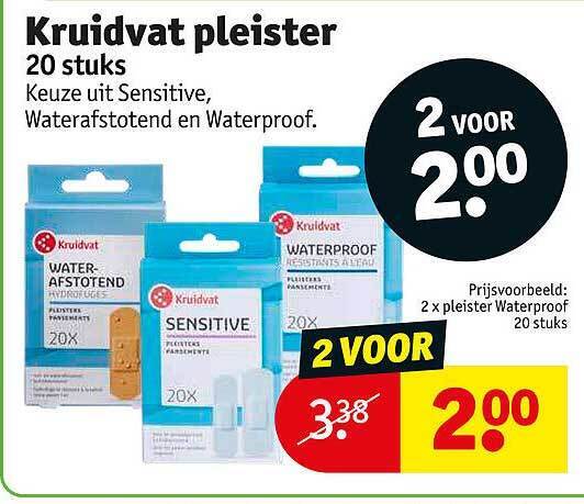 Kruidvat Pleister Promotie Bij Kruidvat