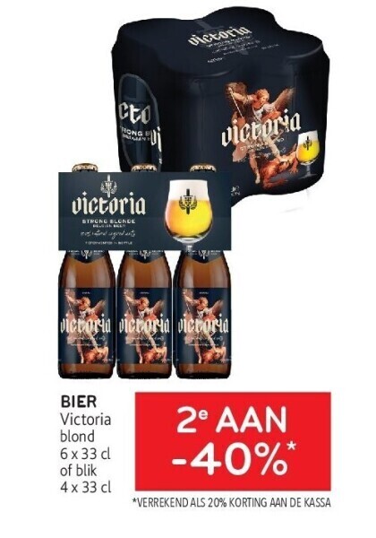 Bier Victoria Blond X Cl Promotie Bij Alvo