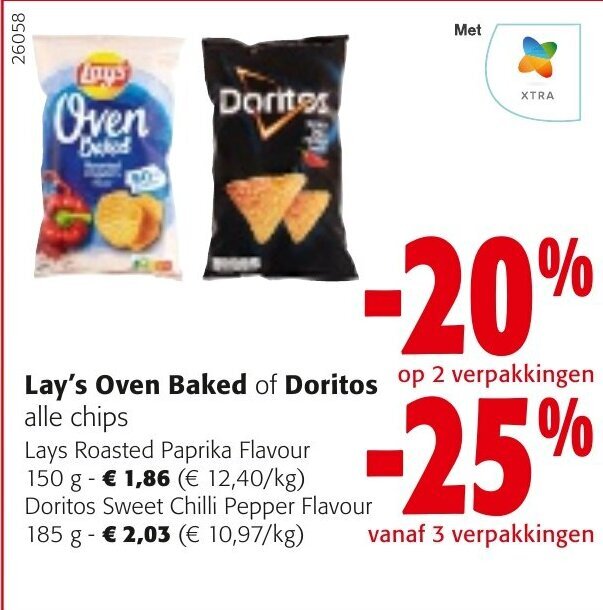 Lays Roasted Paprika Flavour G Promotie Bij Colruyt