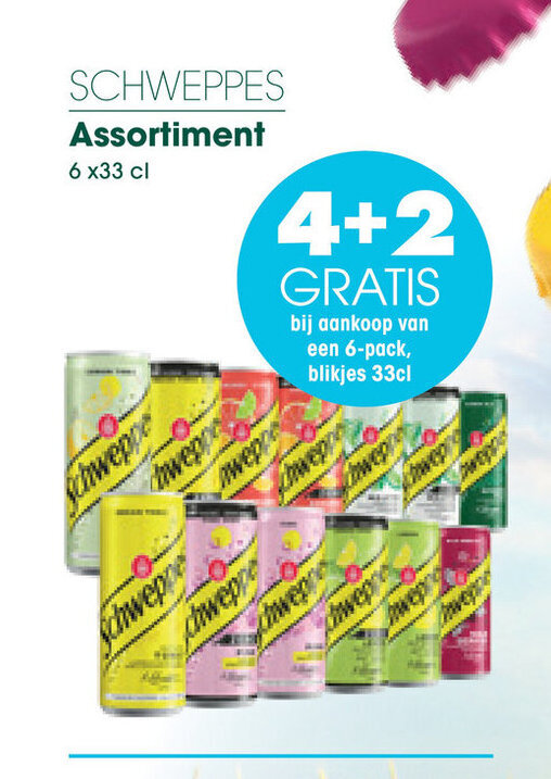 Schweppes Assortiment X Cl Promotie Bij Prik En Tik