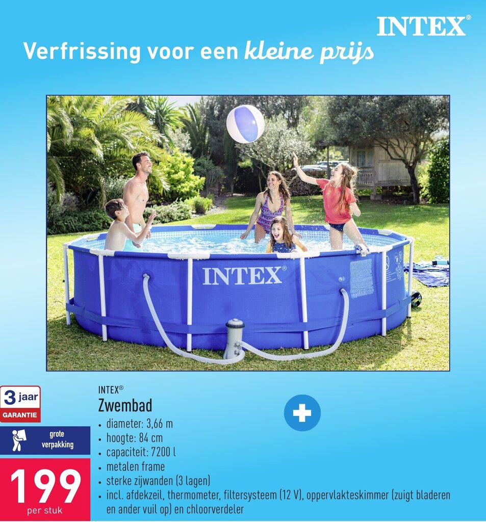 Intex Zwembad Promotie Bij Aldi