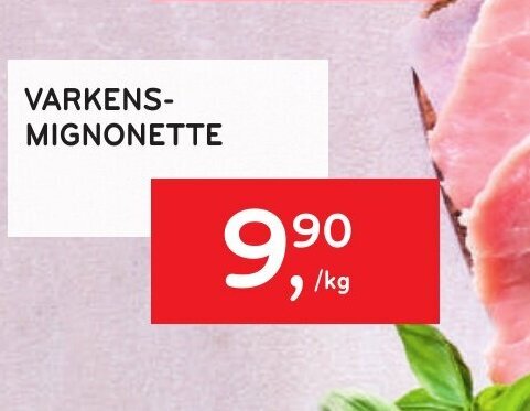 VARKENS MIGNONETTE Promotie Bij Alvo