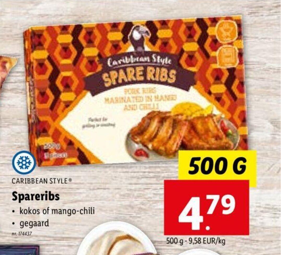 CARIBBEAN STYLE Spareribs Promotie Bij Lidl