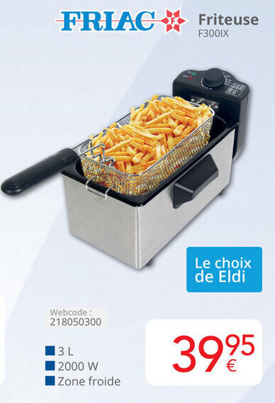 Friteuse F Ix L W Promotie Bij Eldi