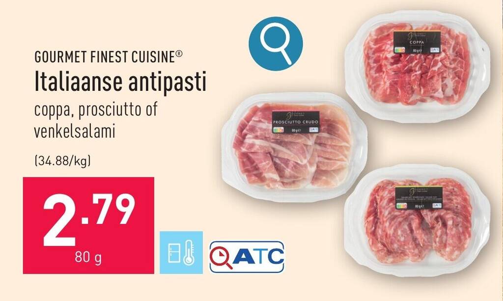 Italiaanse Antipasti Promotie Bij ALDI