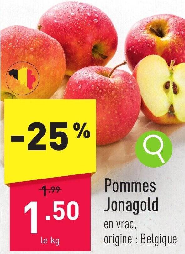 Pommes Jonagold Promotie Bij ALDI