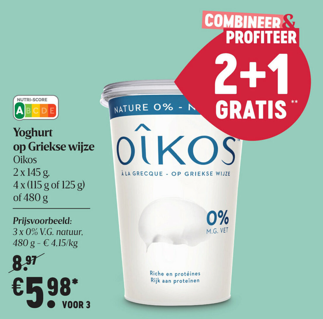 Yoghurt Op Griekse Wijze Promotie Bij Delhaize