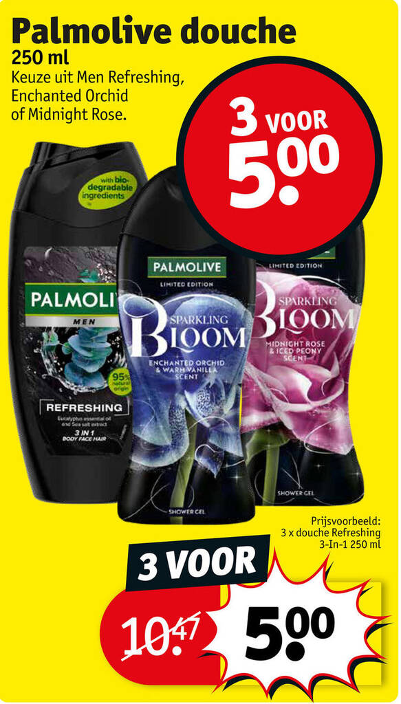 Palmolive Douche 250ml Promotie Bij Kruidvat