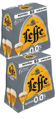 Biere Blonde Leffe Sans Alcool Promotie Bij Auchan