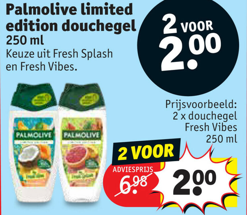 Palmolive Limited Edition Douchegel Ml Promotie Bij Kruidvat