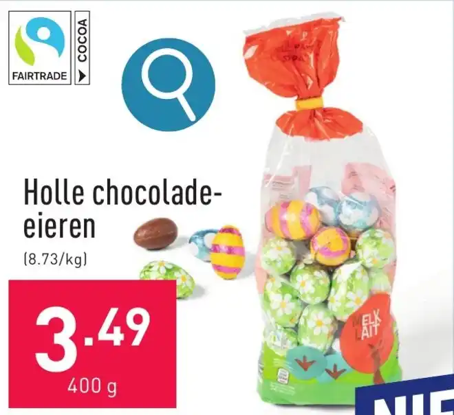 Holle Chocolad Eieren G Promotie Bij Aldi