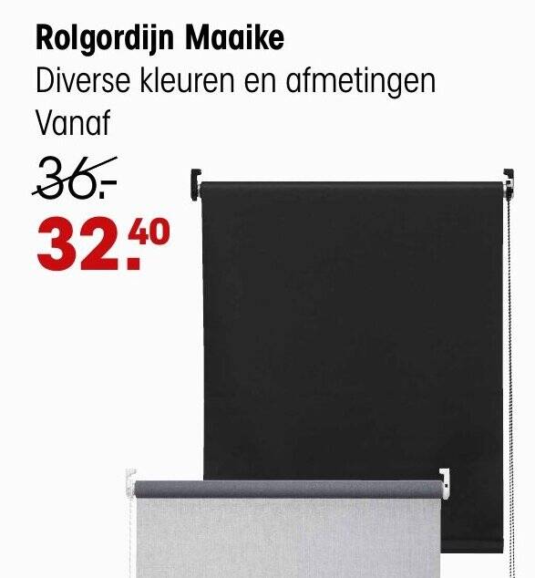 Rolgordijn Maaike Promotie Bij Kwantum