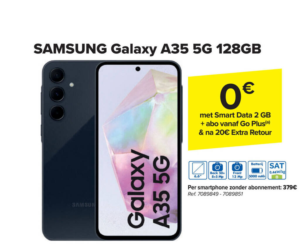 Samsung Galaxy A G Gb Promotie Bij Carrefour