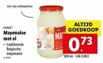 Mayonaise Met Ei Promotie Bij Lidl