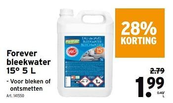 Forever Bleekwater L Promotie Bij Gamma