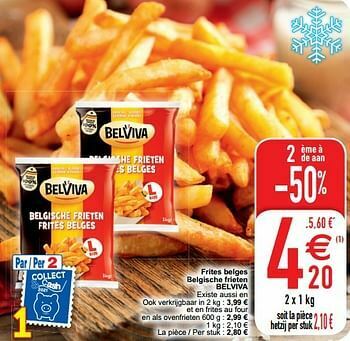 Frites Belges Belgische Frieten Belviva Promotie Bij Cora