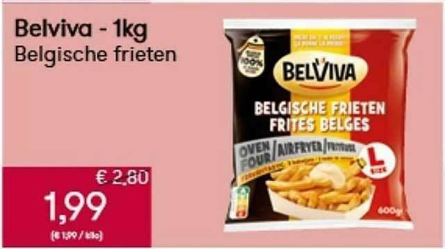 Belviva Belgische Frieten Promotie Bij Peltri